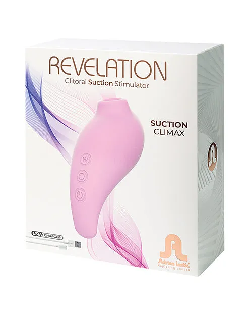 Adrien Lastic Revelation Rechargeable Silicone Clitoral Stimulator Pink Female Sex Toys