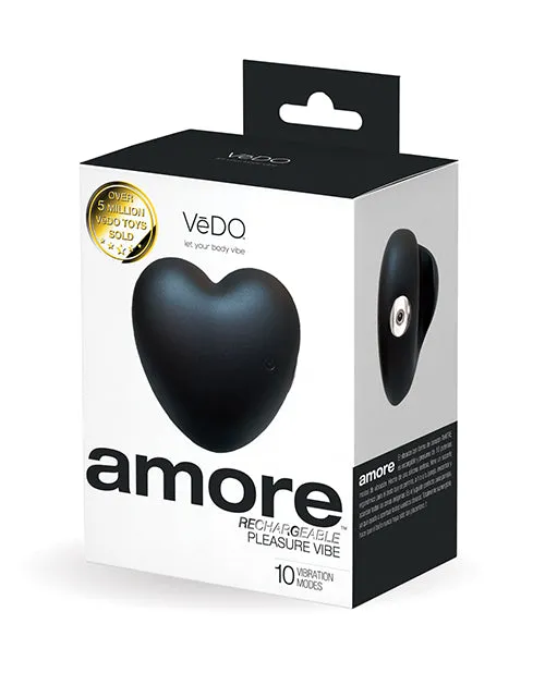 Amore Vibrators VeDo Amore Rechargeable Pleasure Vibe Black