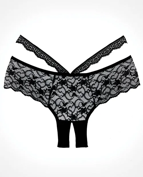 Anal Adore Adore Heartbreaker Panty Black OS Anal Adore Adore Heartbreaker Panty Black OS
