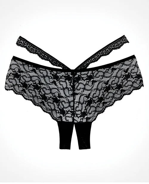 Anal Adore Adore Heartbreaker Panty Black OS Anal Adore Adore Heartbreaker Panty Black OS