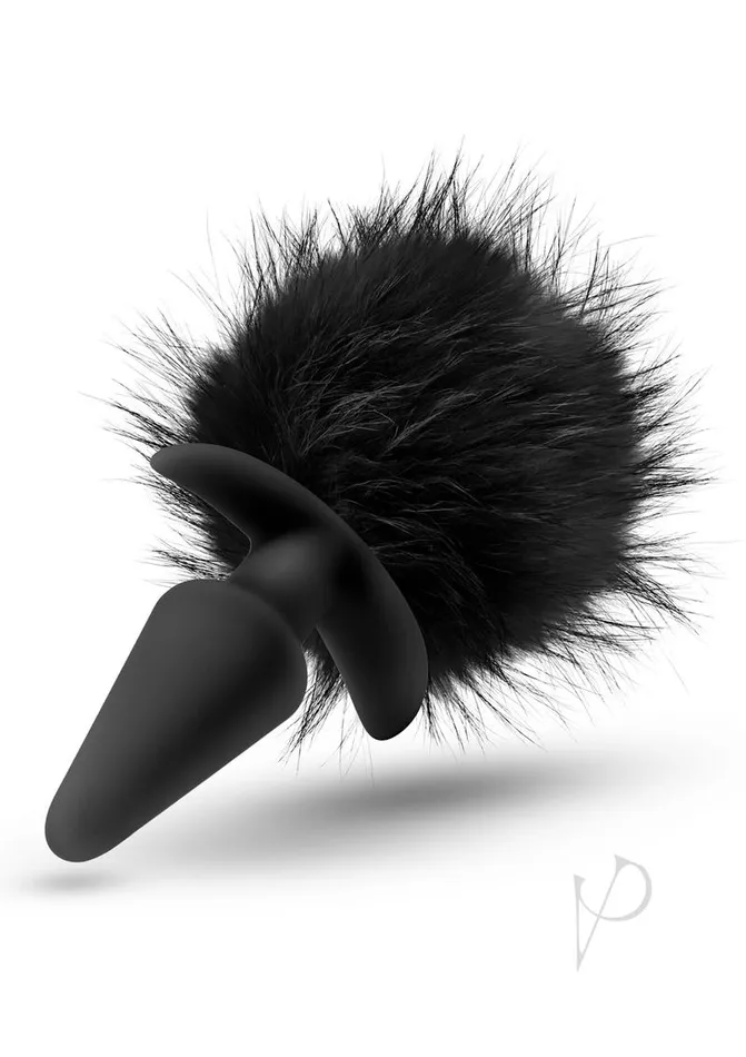 Anal Adventures Platinum Rabbit Tail Anal Plug Black Anal Adventures Anal Anal Adventures Platinum Rabbit Tail Anal Plug Black Anal Adventures Anal