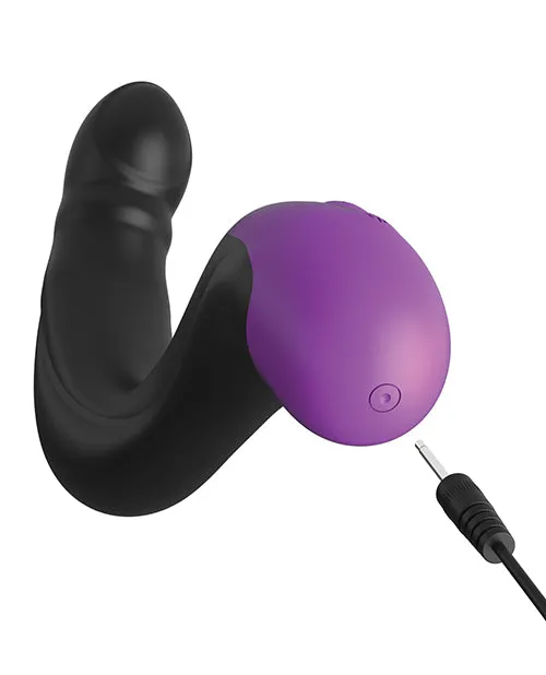 Anal Anal Fantasy Elite Anal Fantasy Elite HyperPulse Rechargeable Silicone PSpot Massager Black