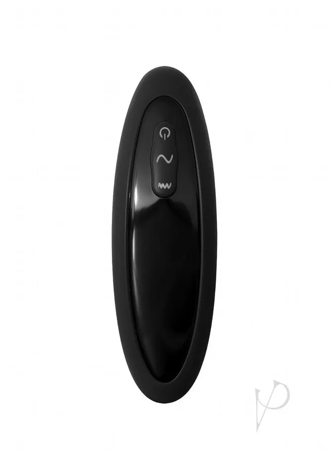 Anal Anal Fantasy Elite Silicone Rechargeable PMotion Massager Waterproof Black Anal Fantasy Elite