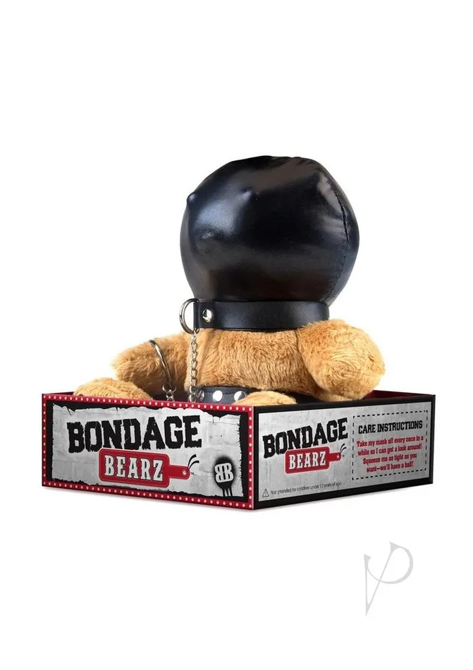 Anal Bondage Bearz Bondage Bearz Gimpy Glen Stuffed Animal BrownBlack