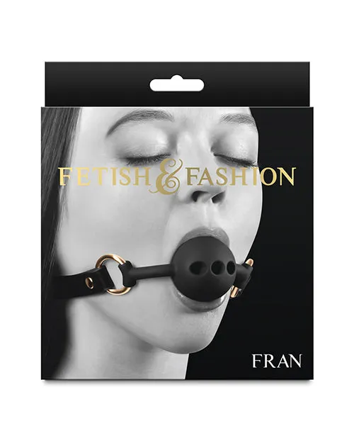 Anal Fetish And Fashion Fetish and Fashion Fran Silicone Ball Gag Black Anal Fetish And Fashion Fetish and Fashion Fran Silicone Ball Gag Black