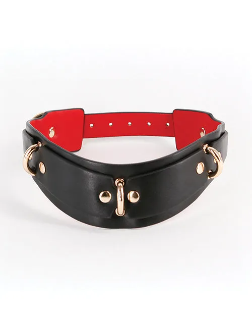 Anal Fetish And Fashion Fetish and Fashion Lillith Collar BlackGold Anal Fetish And Fashion Fetish and Fashion Lillith Collar BlackGold
