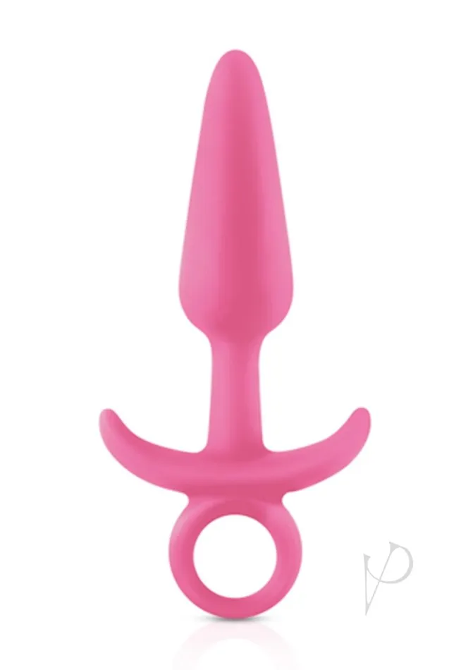 Anal Firefly Firefly Prince Silicone Butt Plug Glow In The Dark Pink