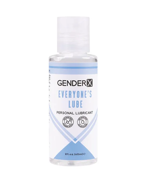 Anal Gender X Gender X Everyones Lube Water Based Lubricant 2oz