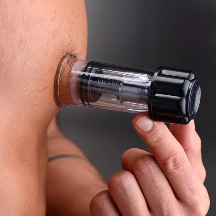 Anal Master Series Black Maxxx Twist Nipple Suckers