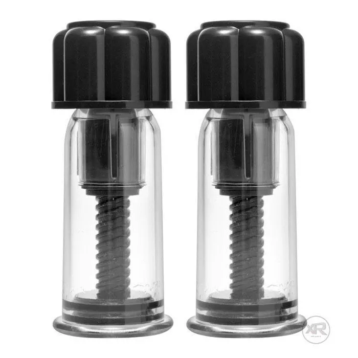 Anal Master Series Black Maxxx Twist Nipple Suckers
