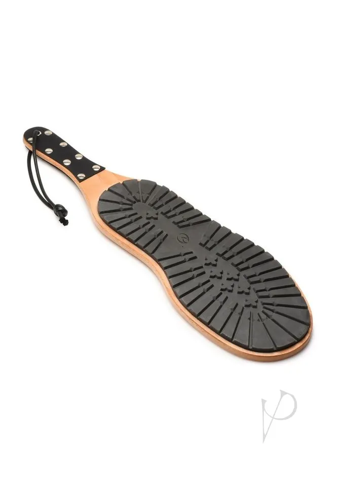 Anal Master Series Master Series Tread Boot Paddle BrownBlack