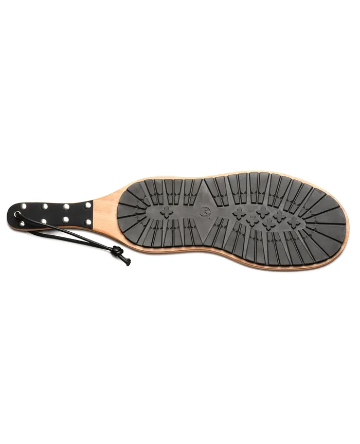 Anal Master Series Master Series Tread Boot Paddle BrownBlack