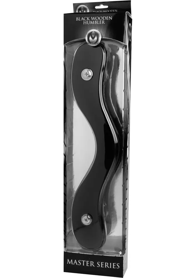 Anal Master Series The Enforcer Black Wooden Humbler Black Master Series