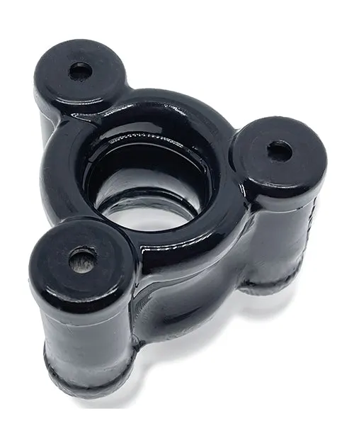 Anal Oxballs Oxballs Heavy Squeeze Ballstretcher with Stainless Steel Weights Black Anal Oxballs Oxballs Heavy Squeeze Ballstretcher with Stainless Steel Weights Black