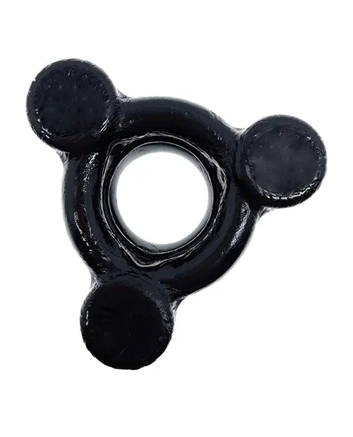 Anal Oxballs Oxballs Heavy Squeeze Ballstretcher with Stainless Steel Weights Black Anal Oxballs Oxballs Heavy Squeeze Ballstretcher with Stainless Steel Weights Black