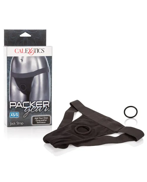 Anal Packer Gear Packer Gear Jock Strap XSS Black