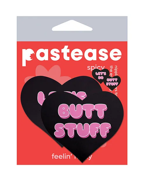 Anal Pastease Premium Heart Lets Do Butt Stuff BlackPink OS Pastease