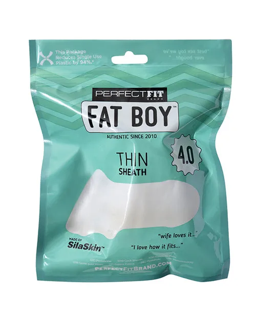 Anal Perfect Fit Perfect Fit Fat Boy Thin 40 Clear Anal Perfect Fit Perfect Fit Fat Boy Thin 40 Clear