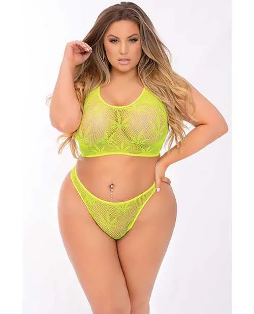 Anal Pink Lipstick Pink Lipstick Festival Flirt Bra Set Green 1X2X Anal Pink Lipstick Pink Lipstick Festival Flirt Bra Set Green 1X2X