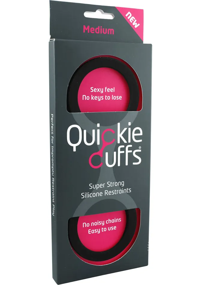 Anal Quickie Cuffs Medium Black Quickie
