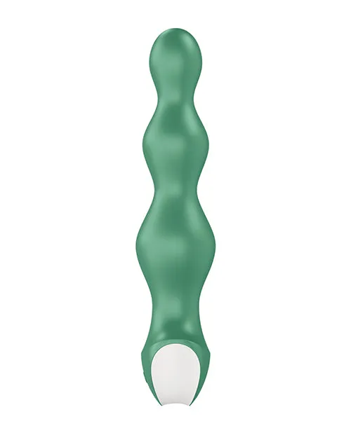 Anal Satisfyer LolliPlug 2 Silicone Beaded Anal Plug Green Satisfyer Anal Satisfyer LolliPlug 2 Silicone Beaded Anal Plug Green Satisfyer