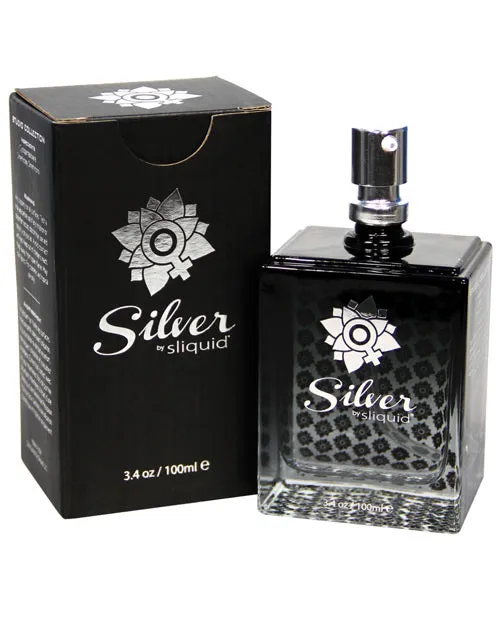 Anal Sliquid Sliquid The Studio Collection Silver Silicone Lubricant 34oz