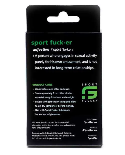 Anal Sport Fucker Sport Fucker Cum Stopper Black Anal Sport Fucker Sport Fucker Cum Stopper Black