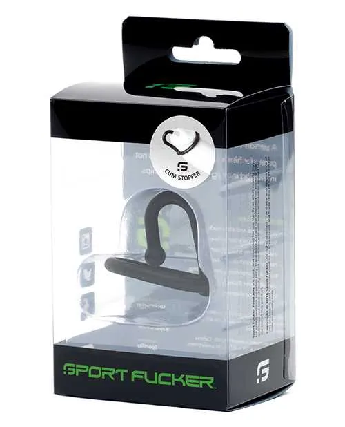 Anal Sport Fucker Sport Fucker Cum Stopper Black Anal Sport Fucker Sport Fucker Cum Stopper Black