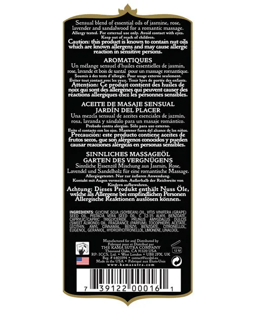 Aromatics Massage Oil Couples Kama Sutra Aromatic Massage Oil Pleasure Garden 8oz Aromatics Massage Oil Couples Kama Sutra Aromatic Massage Oil Pleasure Garden 8oz