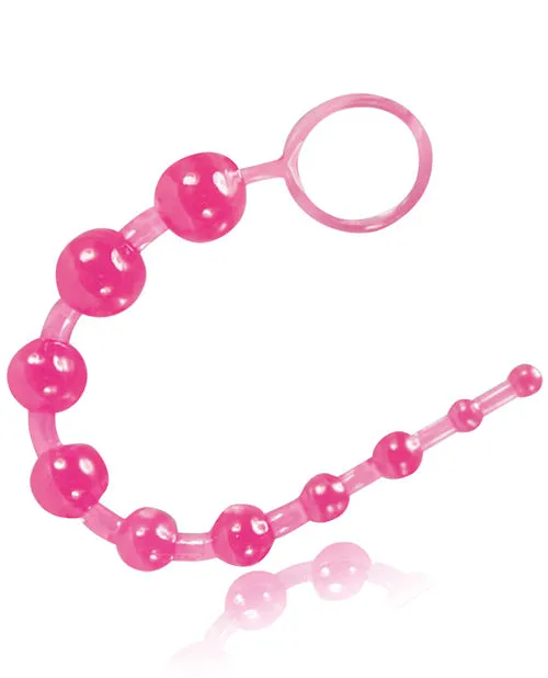 B Yours Basic Anal Beads Pink B Yours Anal