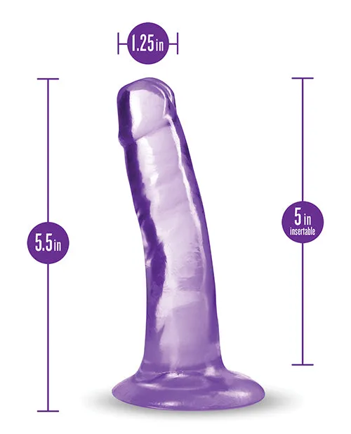 B Yours Dildos B Yours Plus Hard n Happy Realistic Dildo 55in Purple