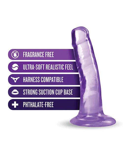 B Yours Dildos B Yours Plus Hard n Happy Realistic Dildo 55in Purple