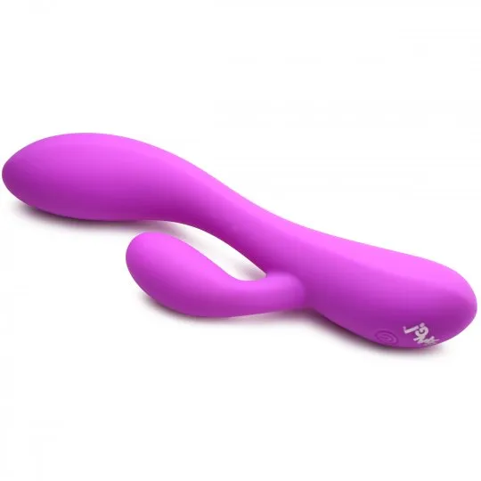Bang Vibrators 10X Flexible Silicone Rabbit Vibrator Purple
