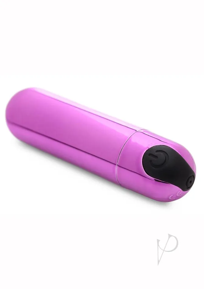 Bang Vibrators Bang 10X Vibrating Metallic Rechargeable Bullet Vibrator Purple