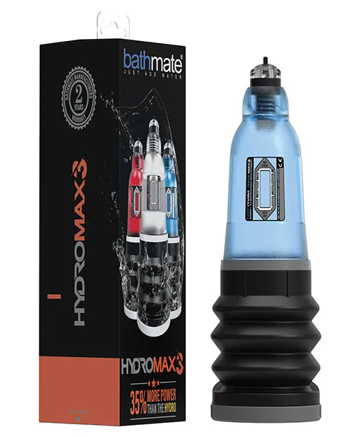 Bathmate Vibrators Bathmate Hydromax 3 Blue