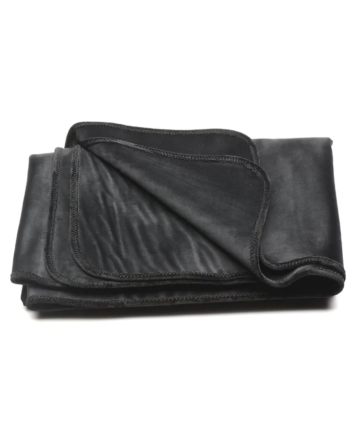 Bedroom Bliss Anal Bedroom Bliss Lovers Waterproof Throw Blanket Black