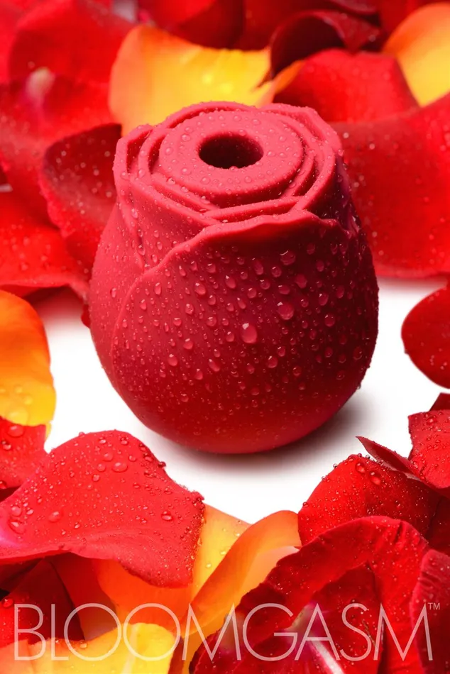 Bloomgasm Wild Rose 10X Silicone Clit Stimulator Bloomgasm Female Sex Toys