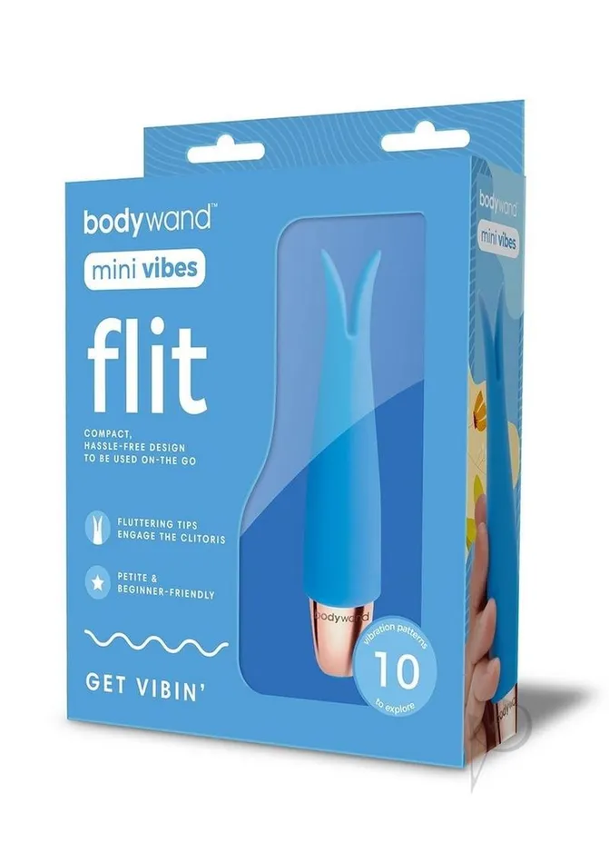 Bodywand Female Sex Toys Bodywand Mini Vibes Flit Rechargeable Silicone Clitoral Stimulator Blue Bodywand Female Sex Toys Bodywand Mini Vibes Flit Rechargeable Silicone Clitoral Stimulator Blue