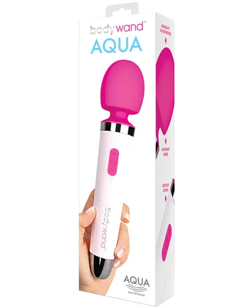 Bodywand Vibrators Bodywand Aqua Silicone Wand Massager Pink Bodywand Vibrators Bodywand Aqua Silicone Wand Massager Pink