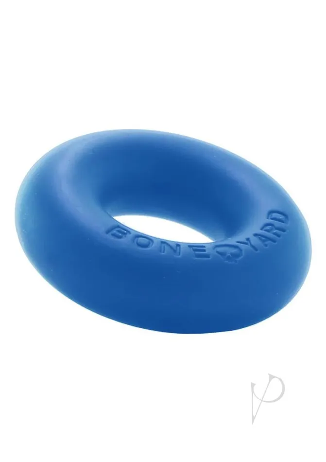 Boneyard Male Sex Toys Boneyard Ultimate Silicone Cock Ring 2in Blue