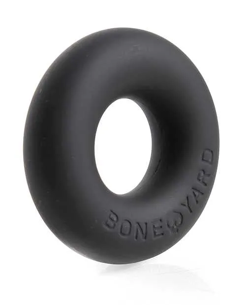 Boneyard Ultimate Silicone Cock Ring 2in Black Boneyard Male Sex Toys