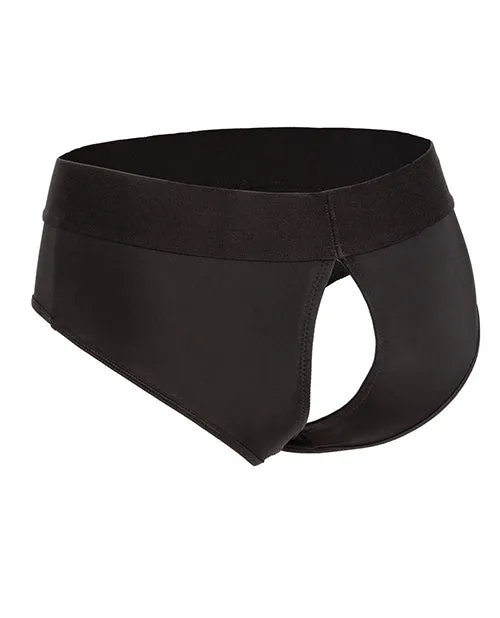 Boundless Boundless Backless Brief Harness SM Black Female Sex Toys Boundless Boundless Backless Brief Harness SM Black Female Sex Toys