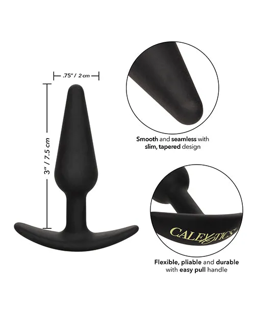 Boundless Slim Silicone Plug Black Boundless Anal Boundless Slim Silicone Plug Black Boundless Anal
