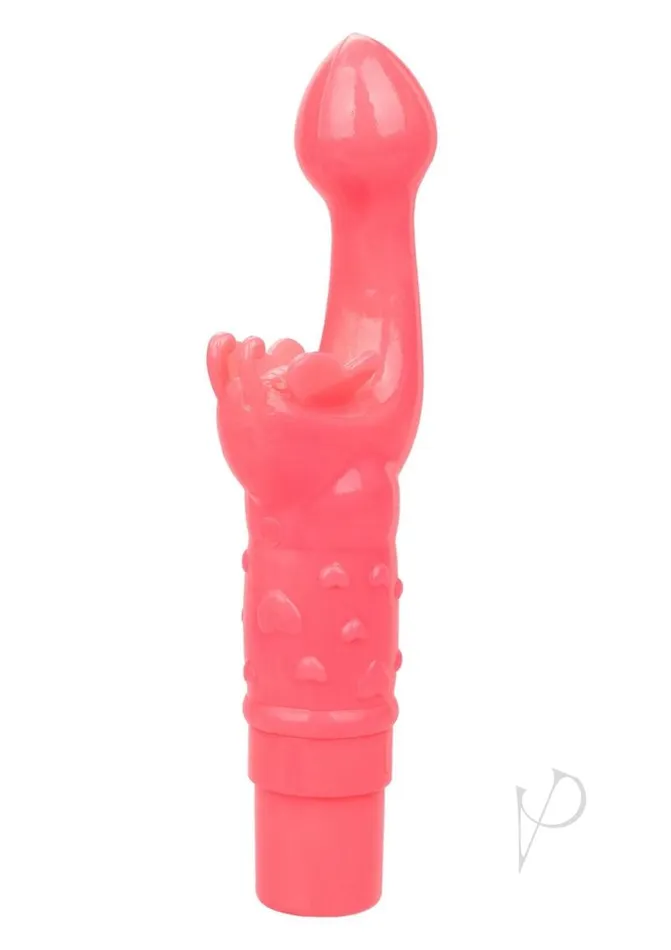 Butterfly Kiss Rechargeable Butterfly Kiss GSpot Rabbit Vibrator Pink Vibrators