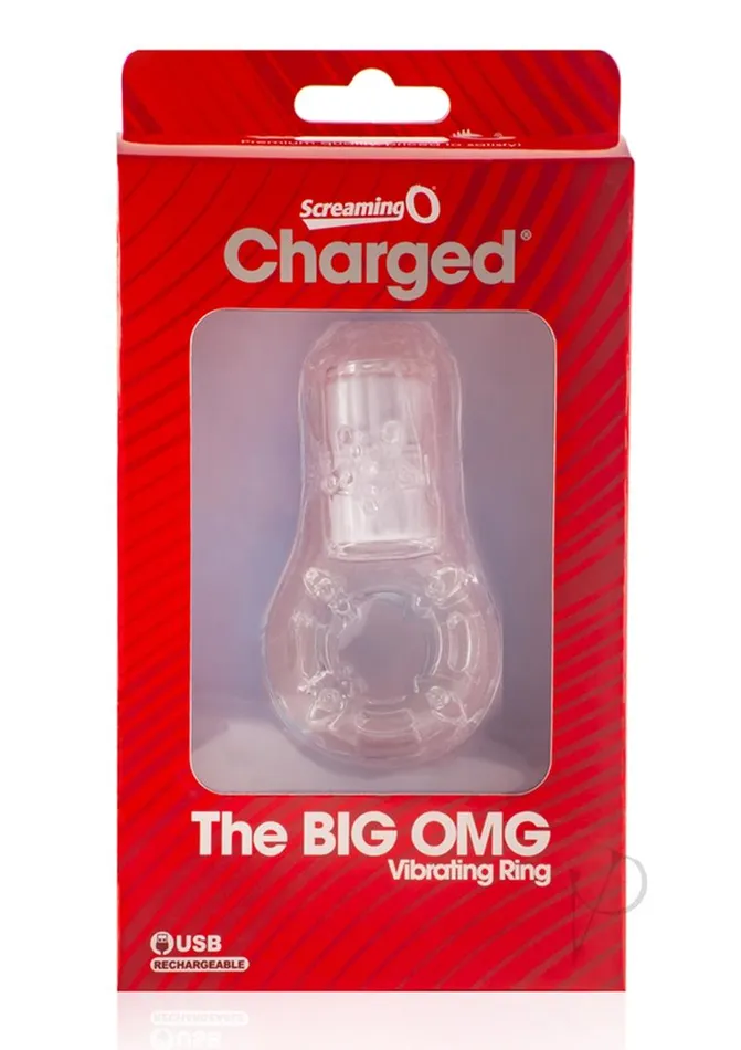 Charged Big OMG Vibrating Ring USB Rechargeable Waterproof Clear Charged Female Sex Toys Charged Big OMG Vibrating Ring USB Rechargeable Waterproof Clear Charged Female Sex Toys