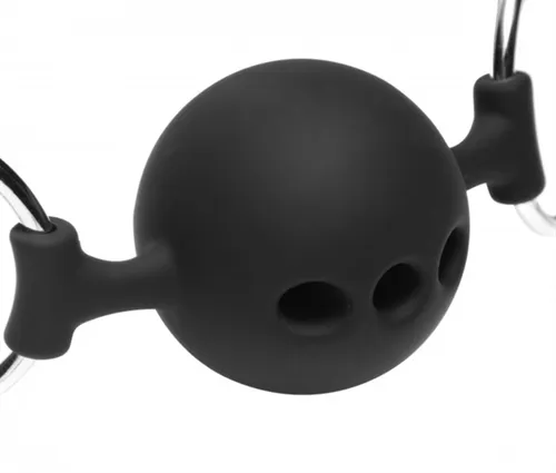 Claire de Lune Lingerie Male Sex Toys Silicone Ball Gag wNipple Clamps