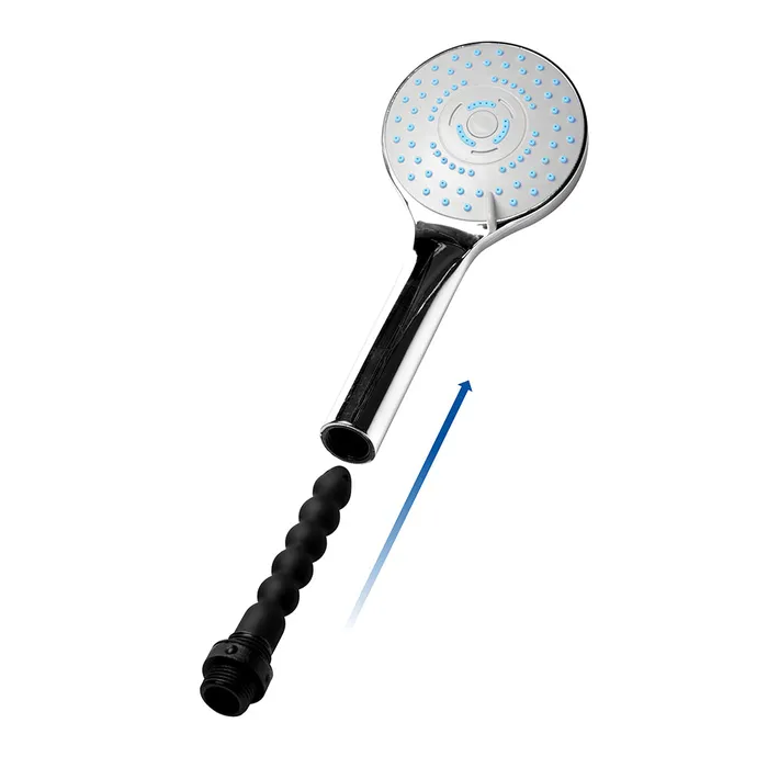 CleanStream Discreet Silicone Shower Enema Set Anal