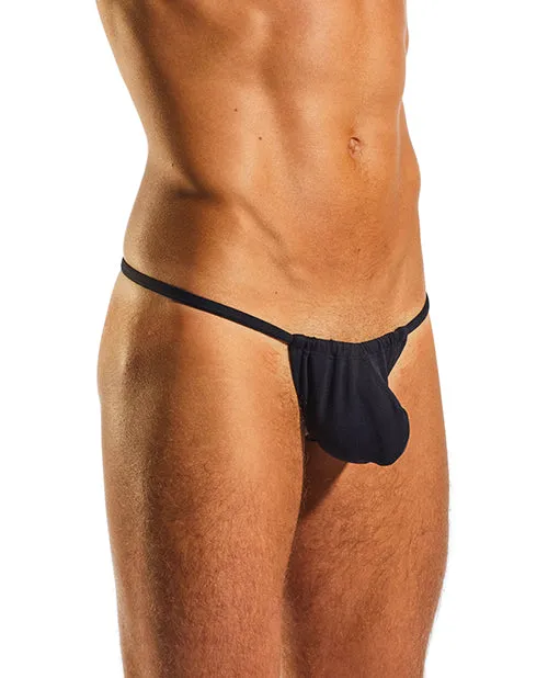 Cocksox Anal Cocksox Enhancing Pouch Slingshot Jet Black MD