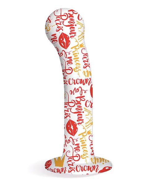 Collage Dildos Collage I Remember Paris GSpot Silicone Dildo White and Red