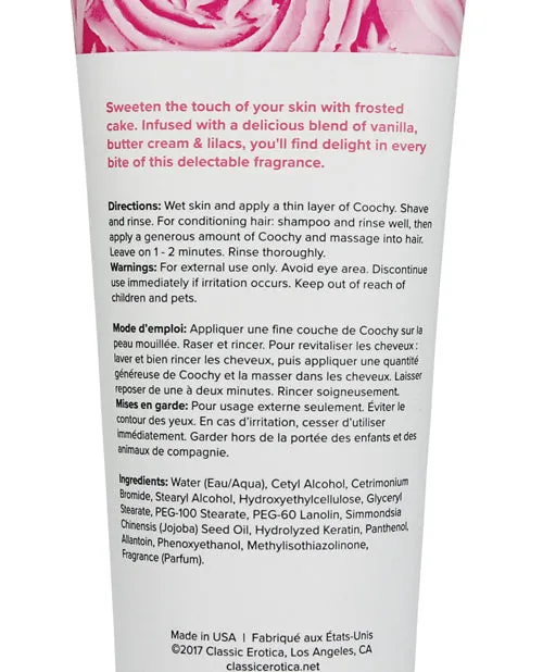 Coochy Vibrators Coochy Shave Cream Frosted Cake 34oz Coochy Vibrators Coochy Shave Cream Frosted Cake 34oz